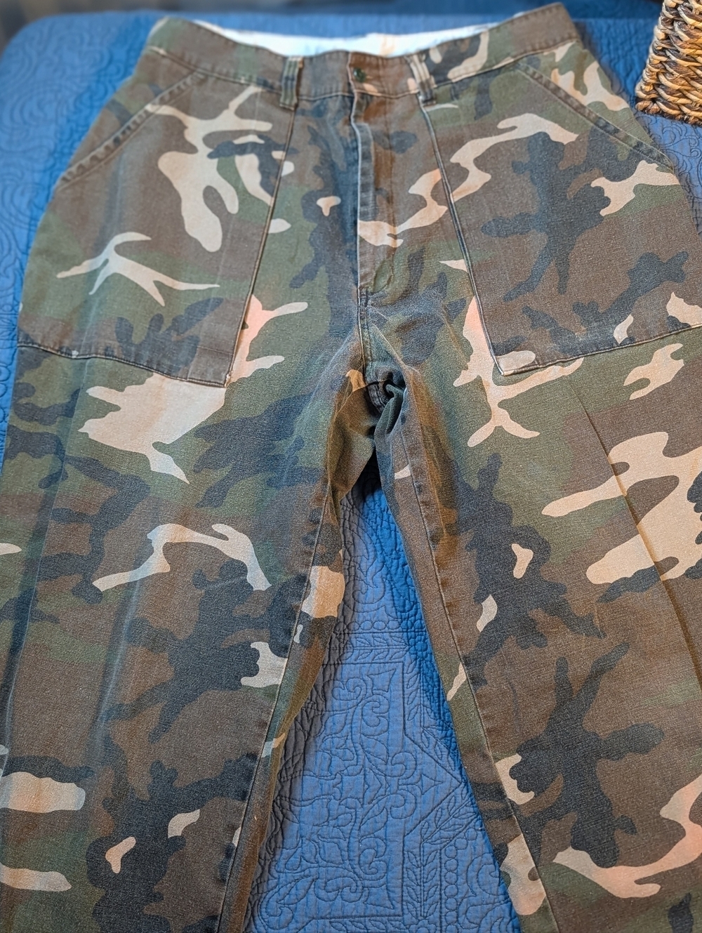 Winchester Men’s Camouflage Cargo Pants Hunting Outdoor Tactical Utility 36x28 - Picture 3 of 16